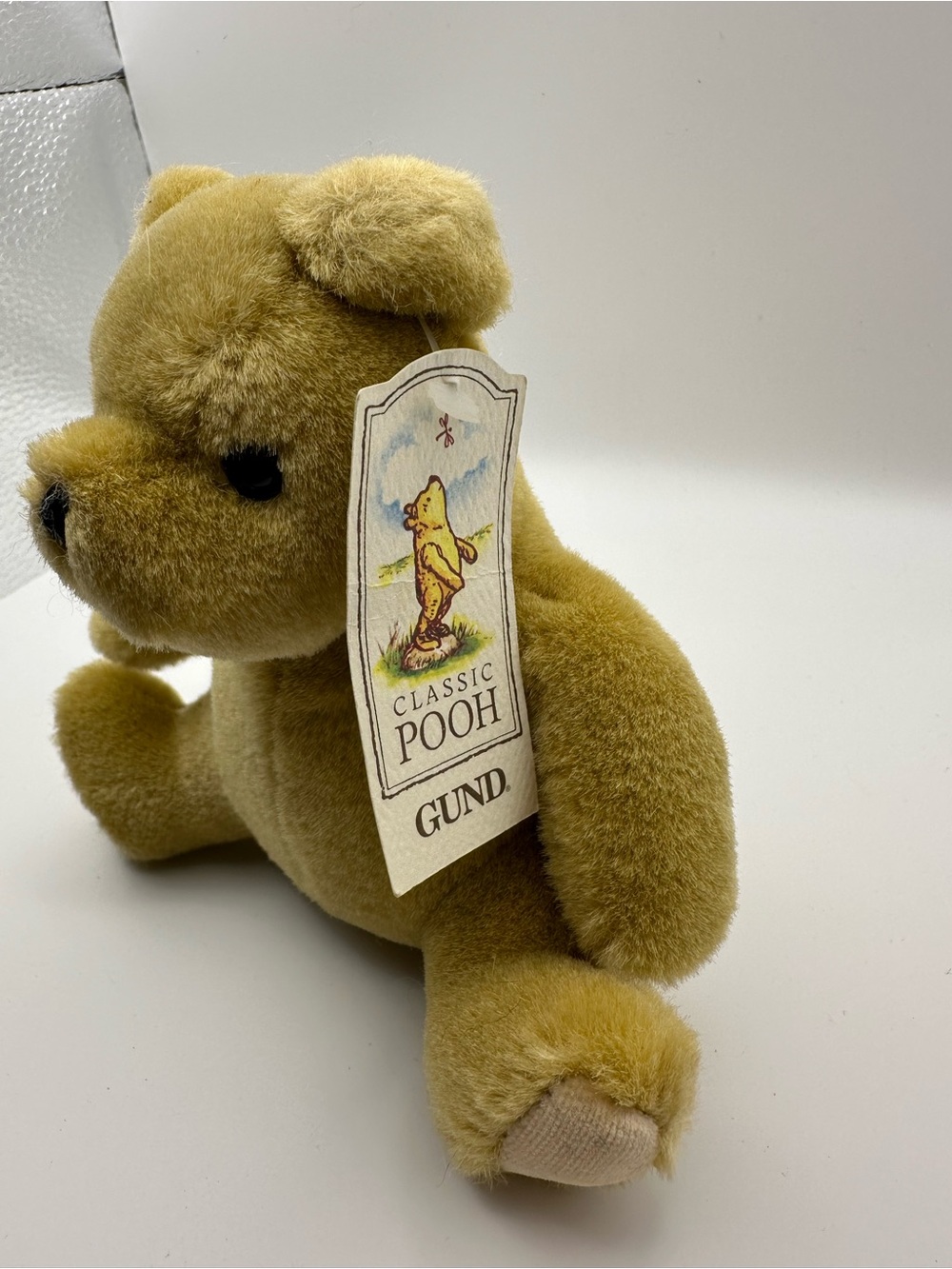 NWT GUND Classic Pooh Winnie the Pooh Plush Bear Small 6-14 in 1998 RARE - Picture 2 of 7
